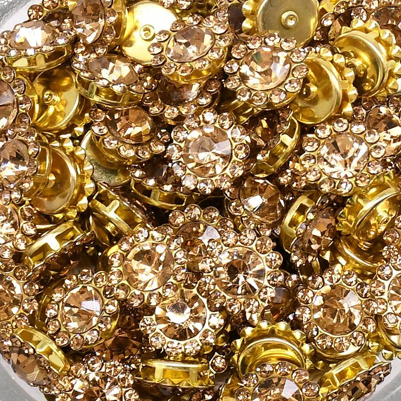 100 Claw Cup Glass Rhinestones