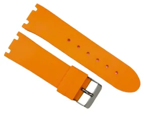 24mm Orange Color Silicon Rubber Watch Band for JOE RODEO Master