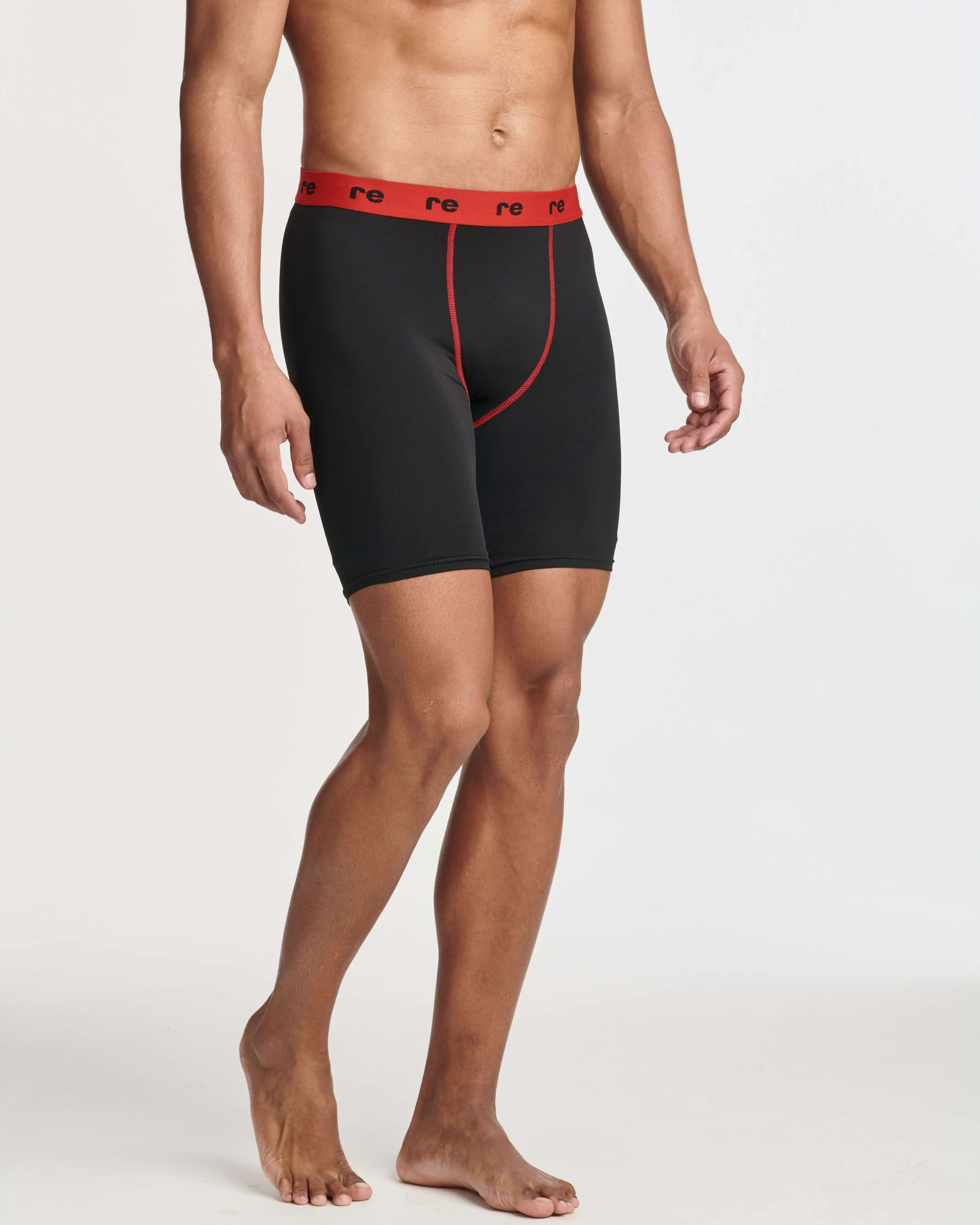 5 Pack: Mens Compression Underwear Shorts