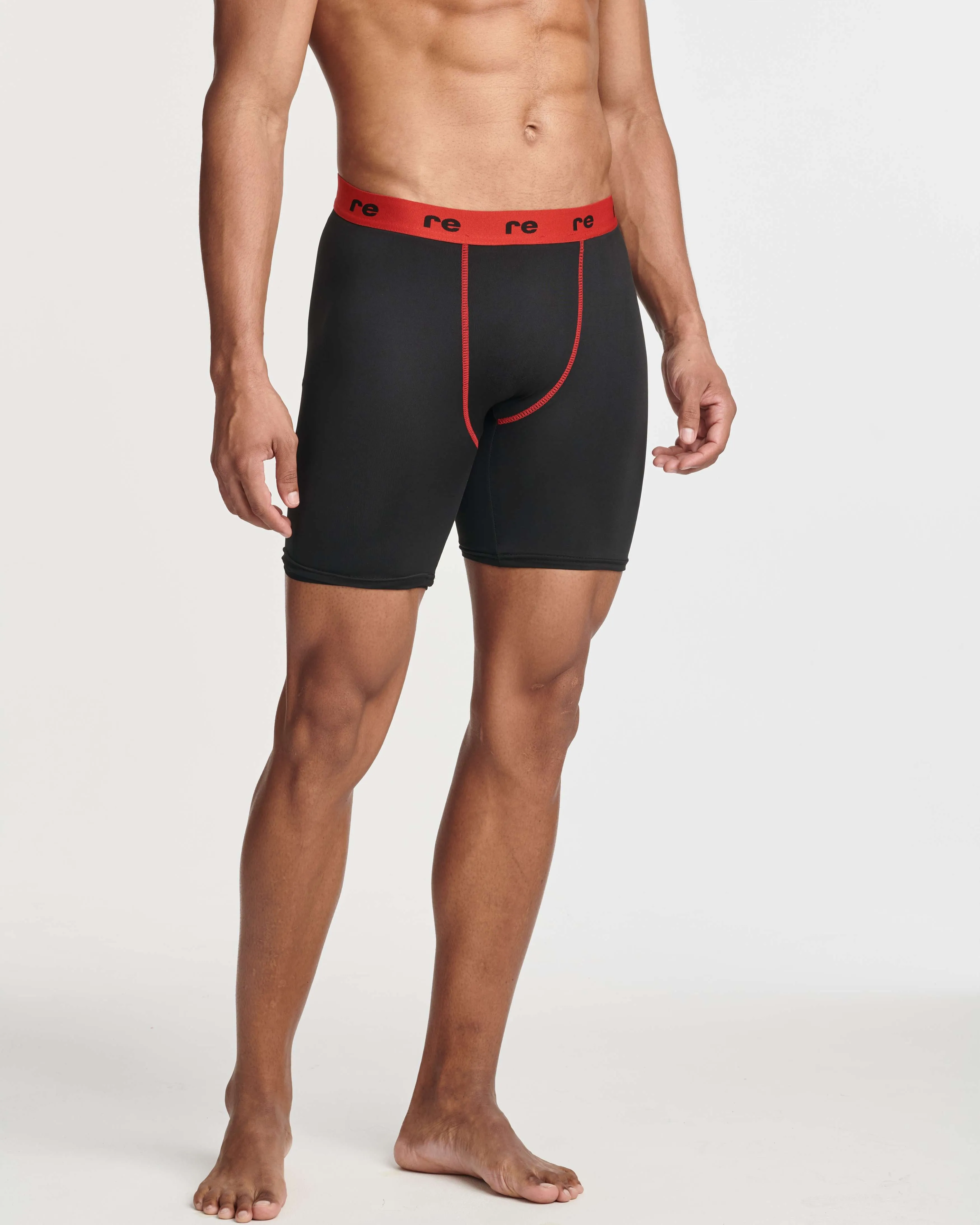 5 Pack: Mens Compression Underwear Shorts