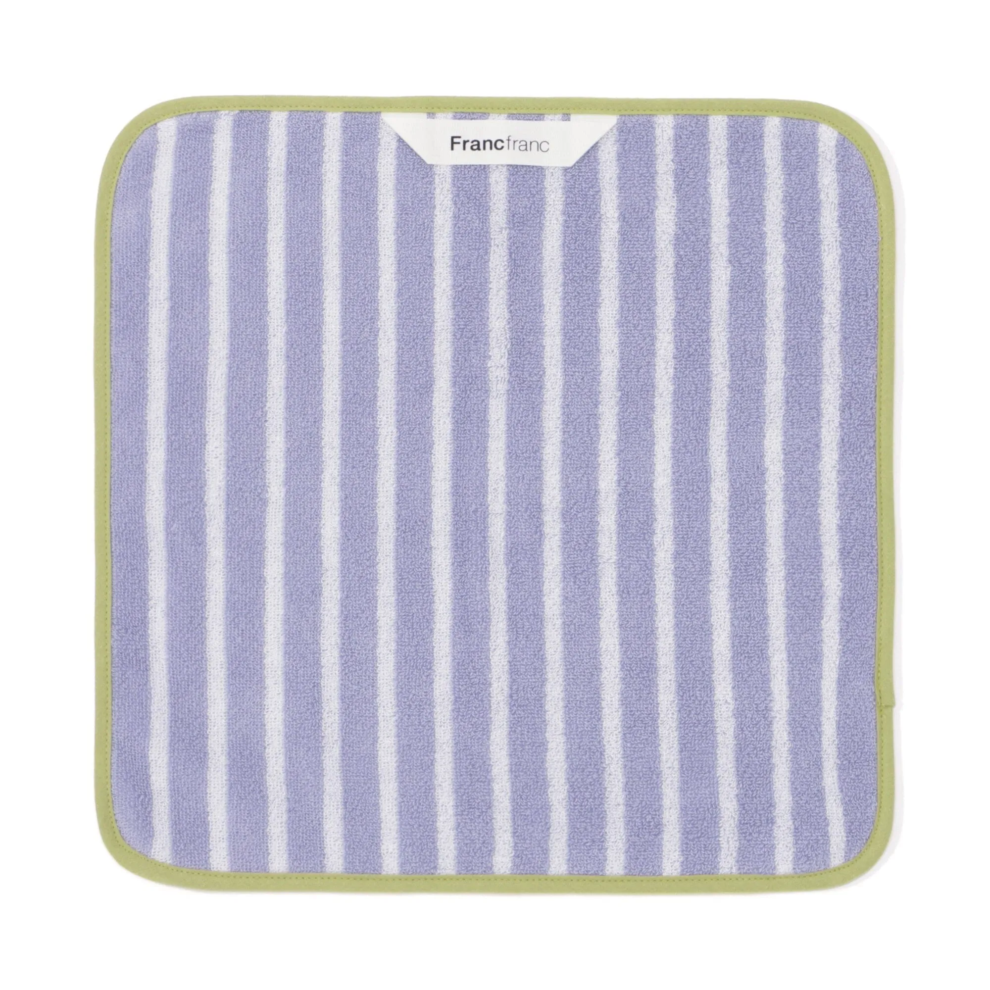 Antibacterial and Deodorizing Striped Wash Towel Purple