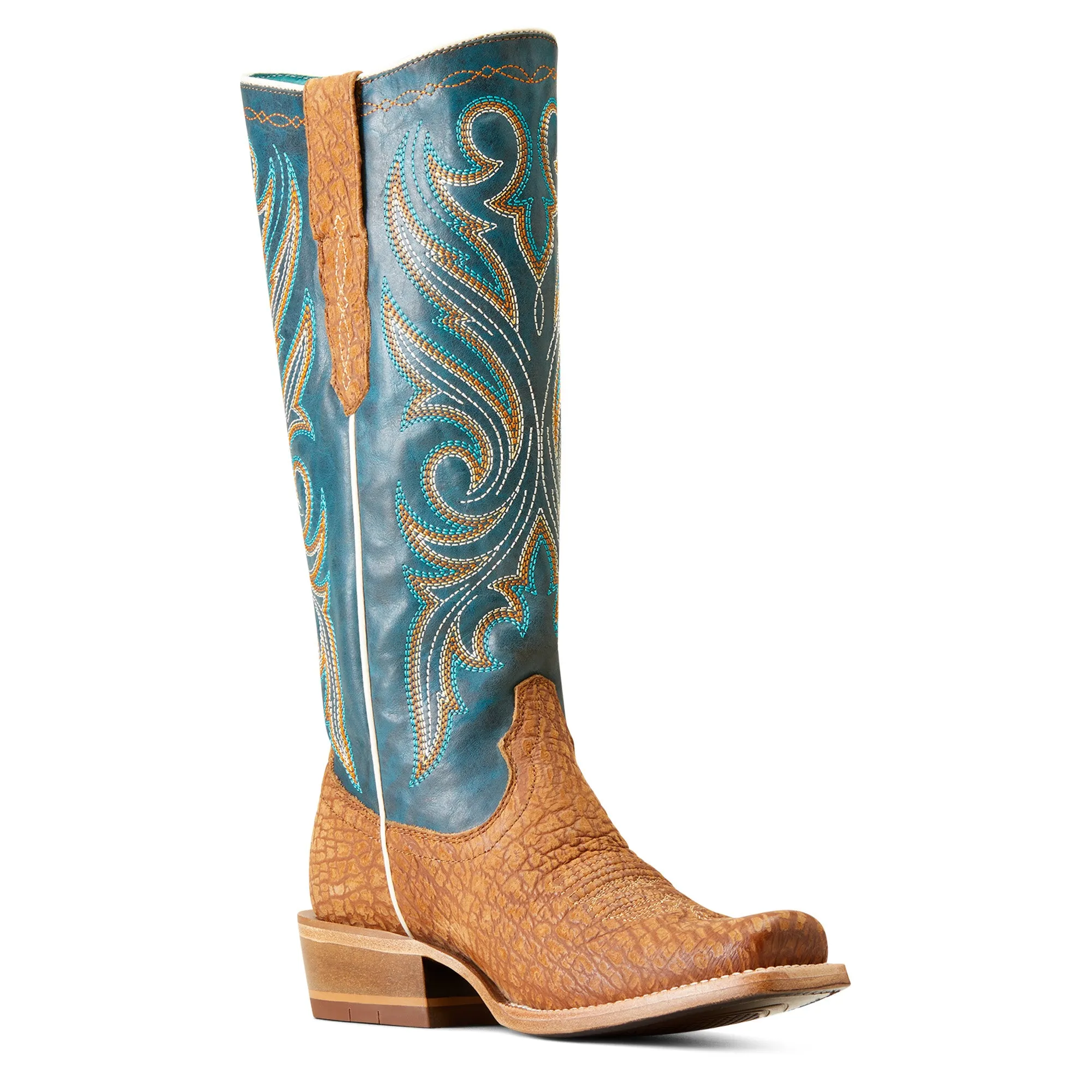 Ariat Ladies Futurity Starlight Tan Bullhide Tall Western Boot 10047045