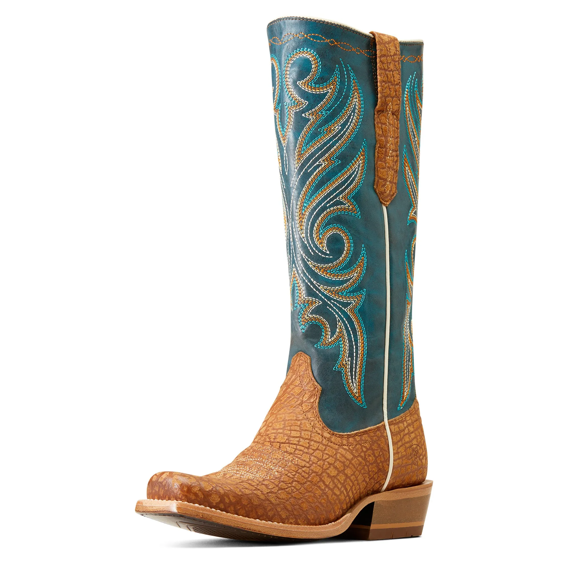 Ariat Ladies Futurity Starlight Tan Bullhide Tall Western Boot 10047045