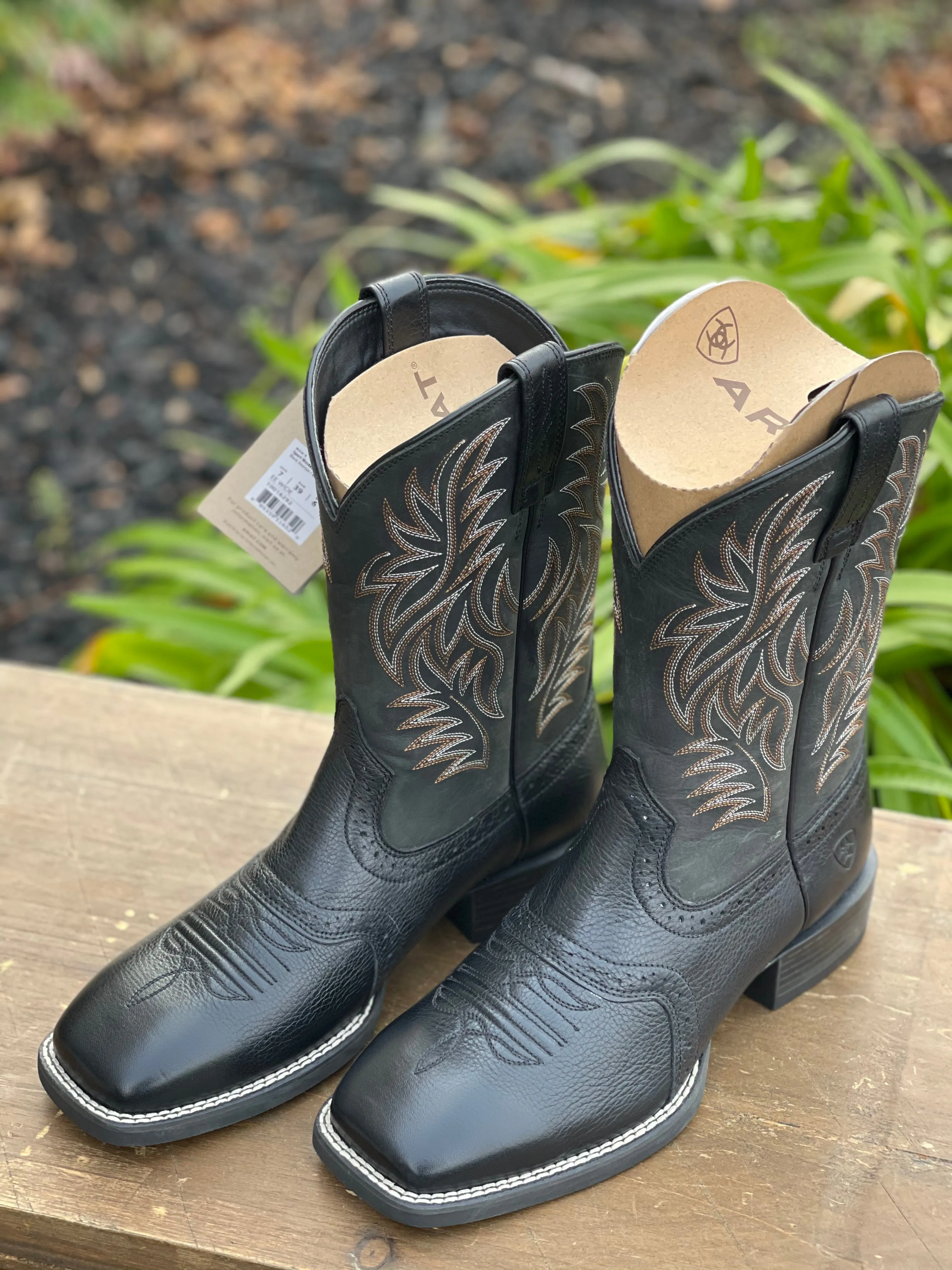 Ariat Sport Wide Square Toe Western Boot