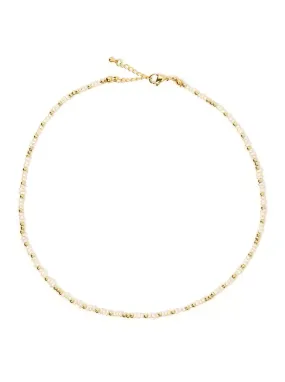 Arms of Eve Lucia Necklace in Pearl/Gold