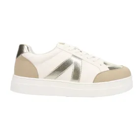 Astra Metallic Lace Up Sneakers