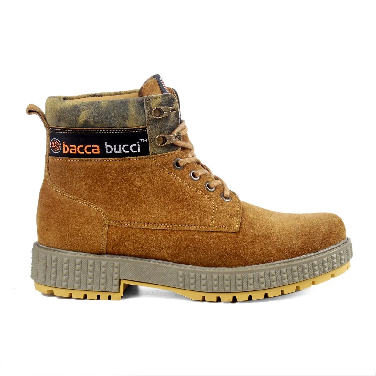 Bacca Bucci Men's URBAN Boots for Men | Suede Leather Boots for Extra Comfort & Durability