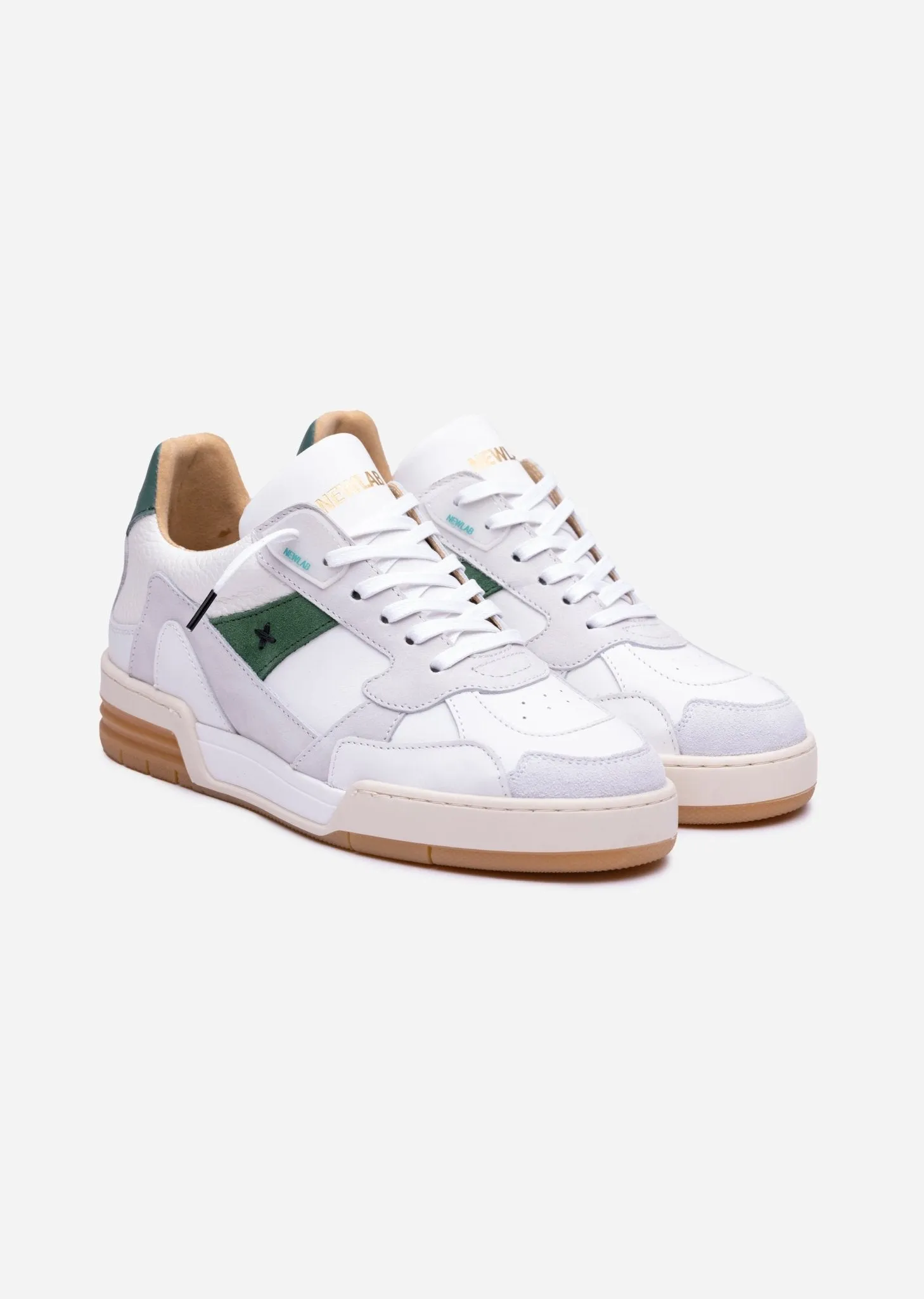 BASKET White/Green 2