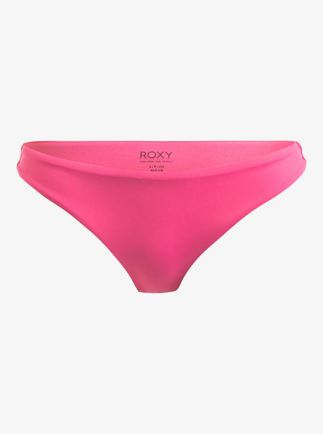 Beach Classics Mini Bikini Bottoms - Shocking Pink