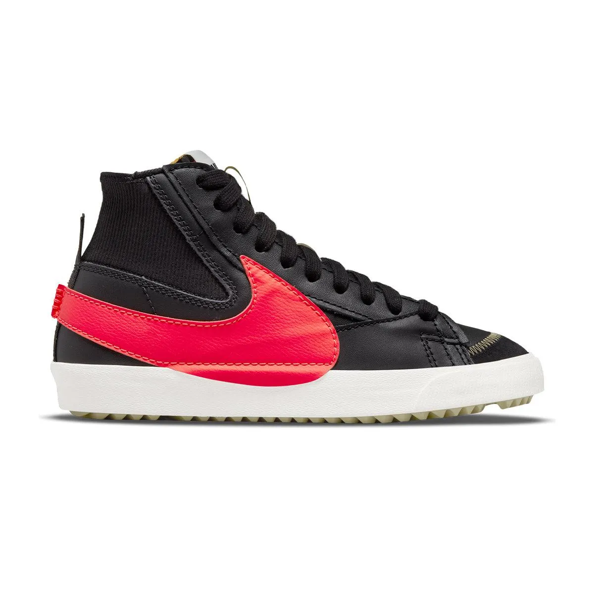 Blazer Mid '77 Jumbo 'Black Bright Crimson'