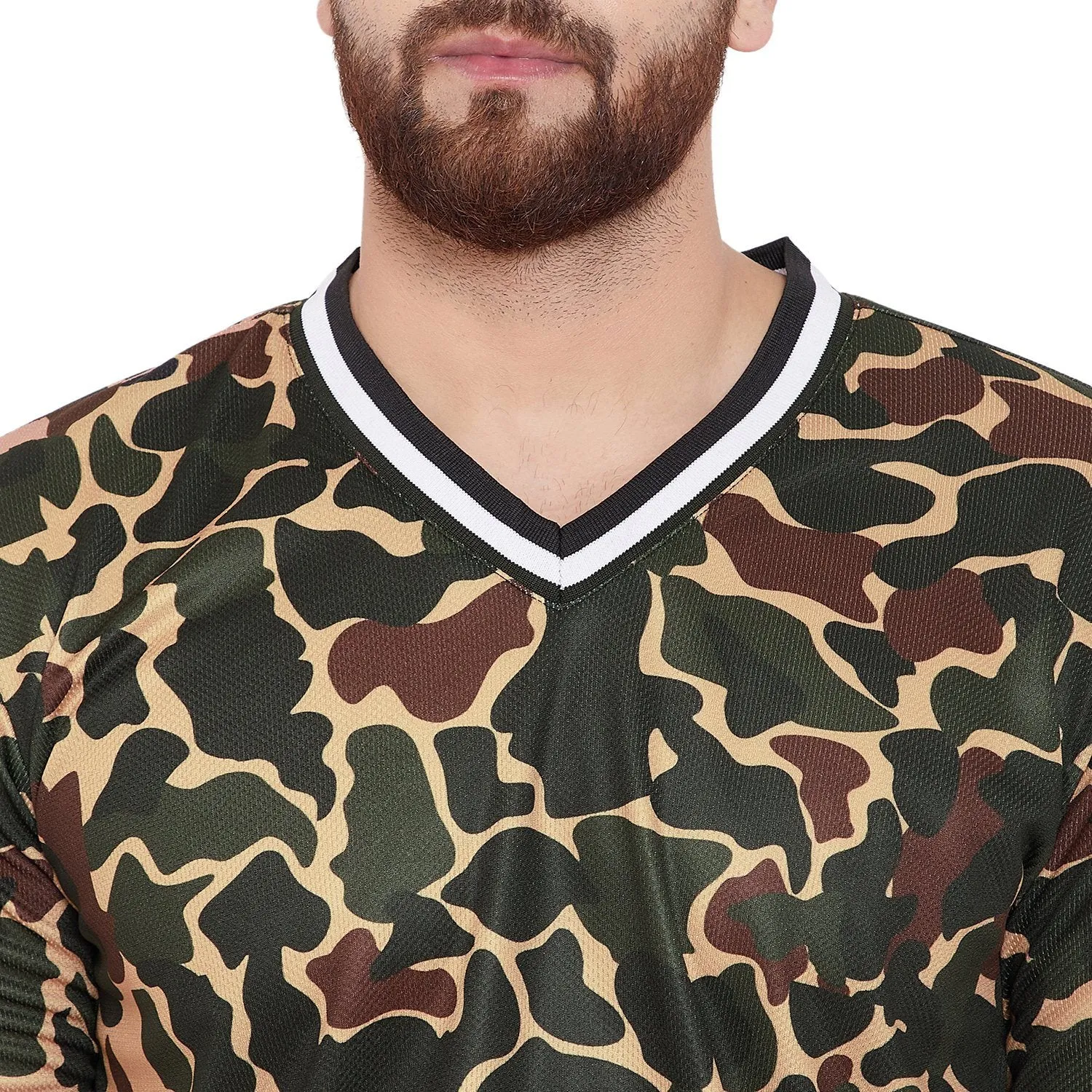 Camo Mesh BasketBall Tshirt and Shorts Combo Suit