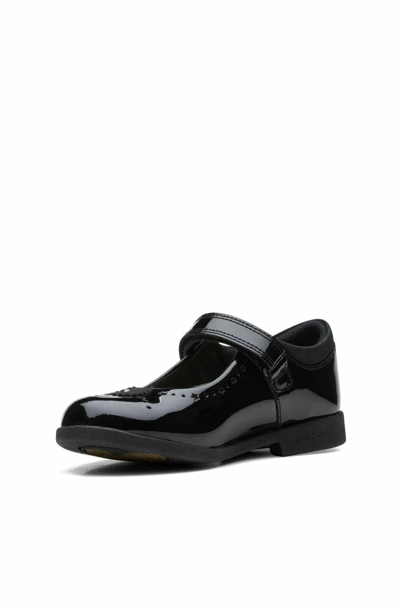 Clarks Magic Step Bar Kid black patent