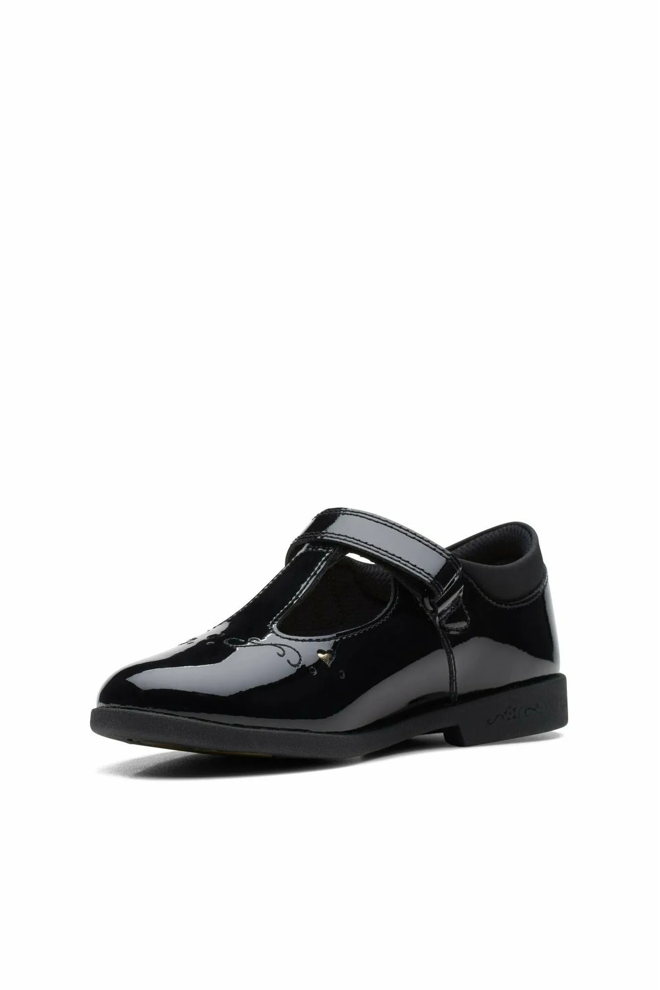 Clarks Magic Step Lo kid black patent