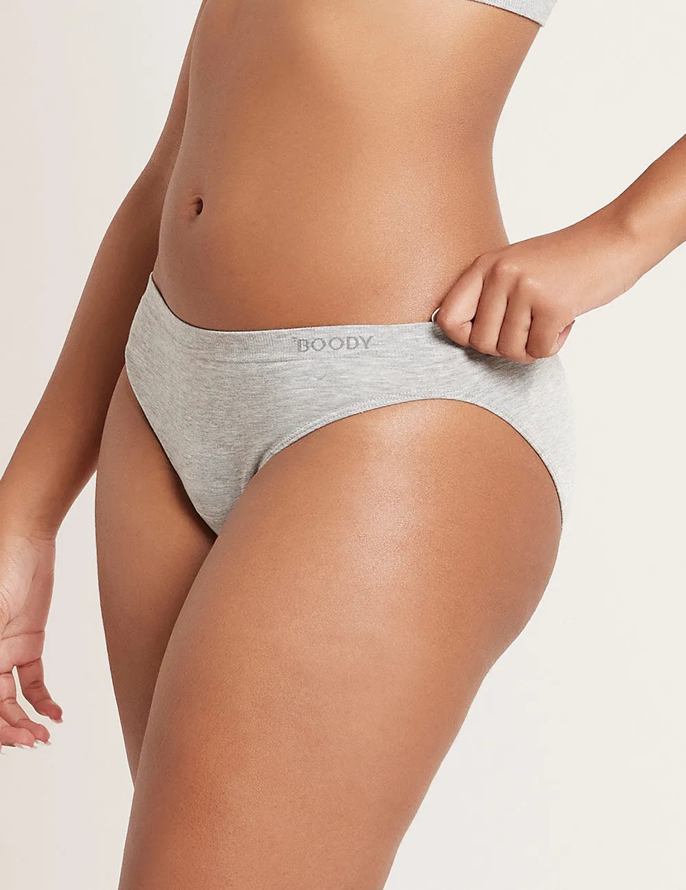 Classic Bikini - Light Grey Marl