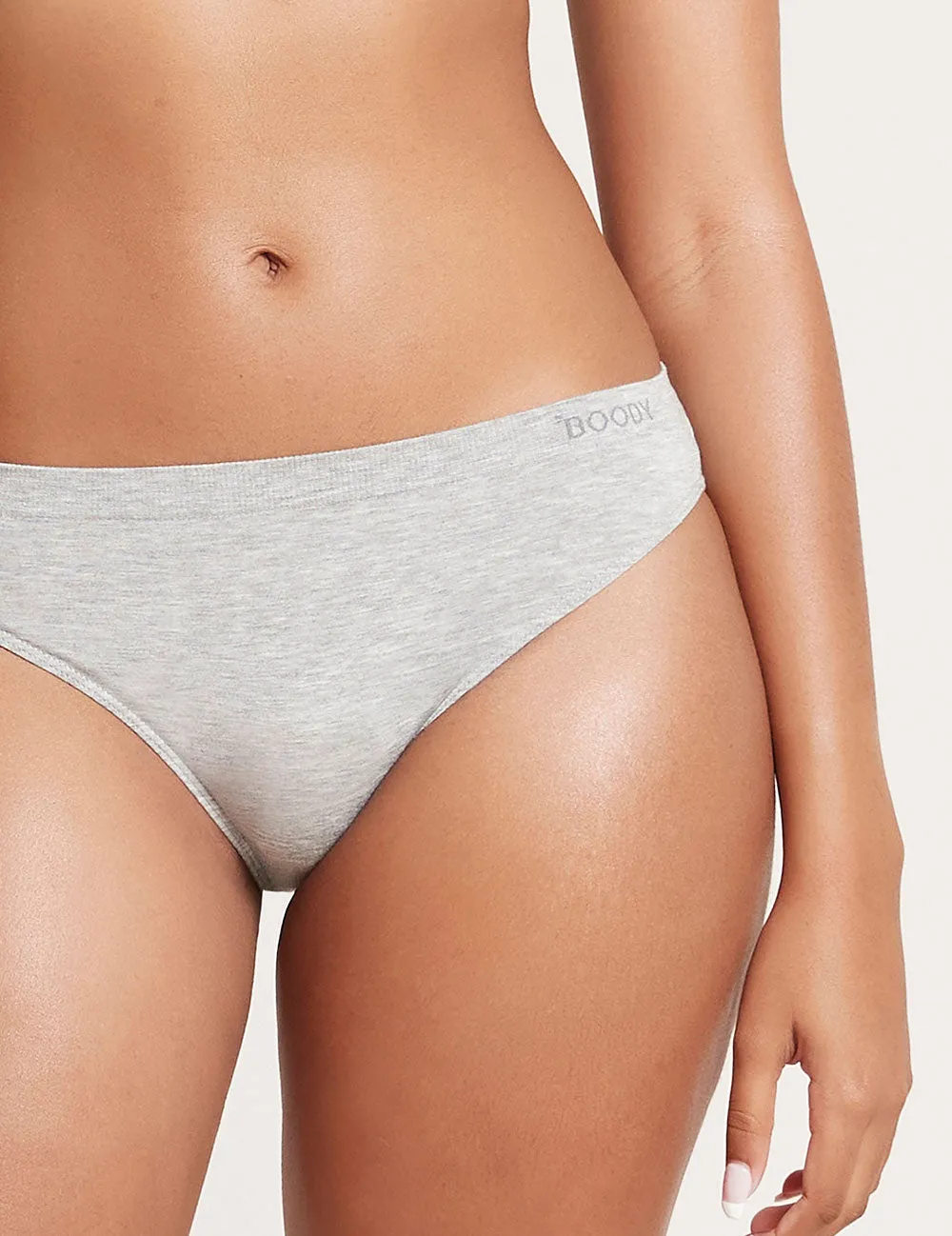 Classic Bikini - Light Grey Marl