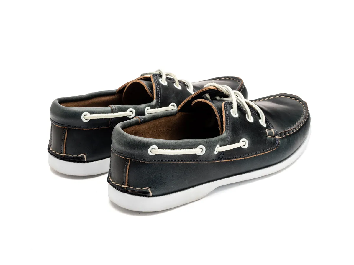 Classic Boat Shoe Unlined Navy Chromexcel