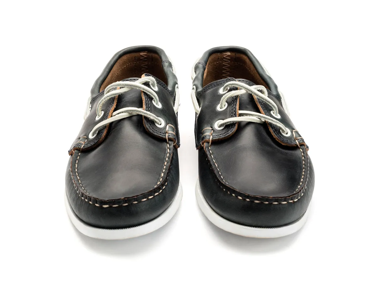 Classic Boat Shoe Unlined Navy Chromexcel