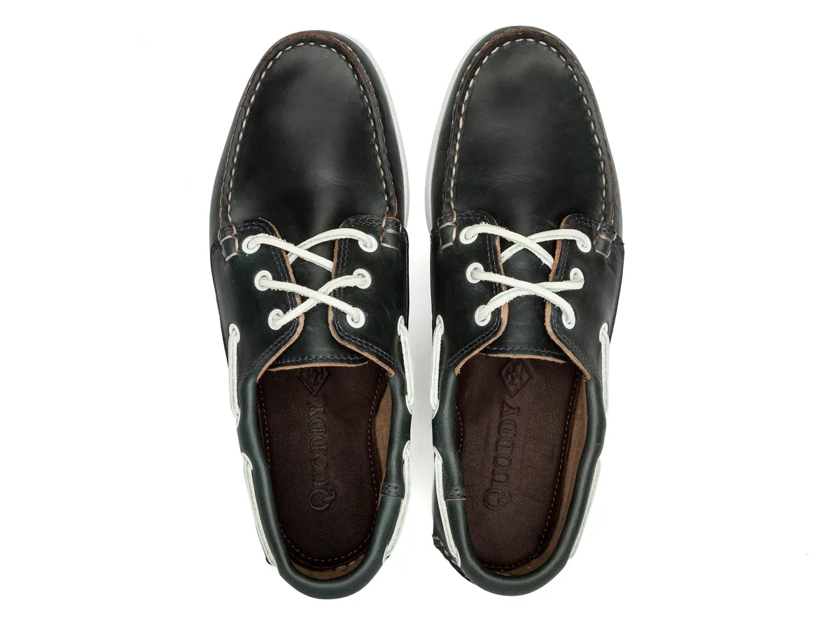 Classic Boat Shoe Unlined Navy Chromexcel