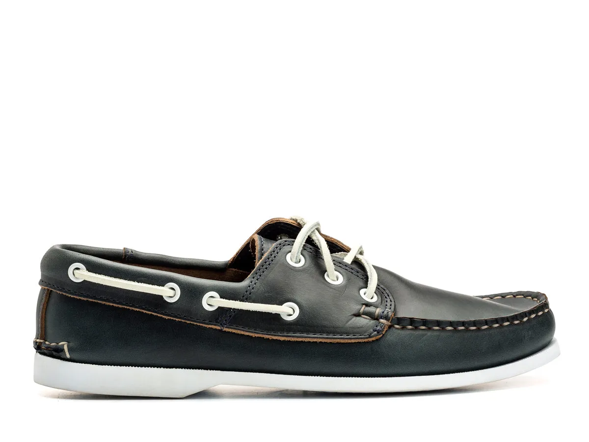 Classic Boat Shoe Unlined Navy Chromexcel