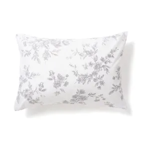 Classic Flower Pillow Case 500 X 700 Gray