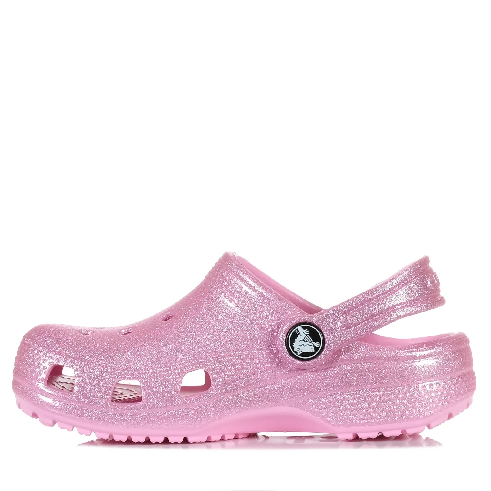 Crocs Kids Classic Glitter Pink Tweed