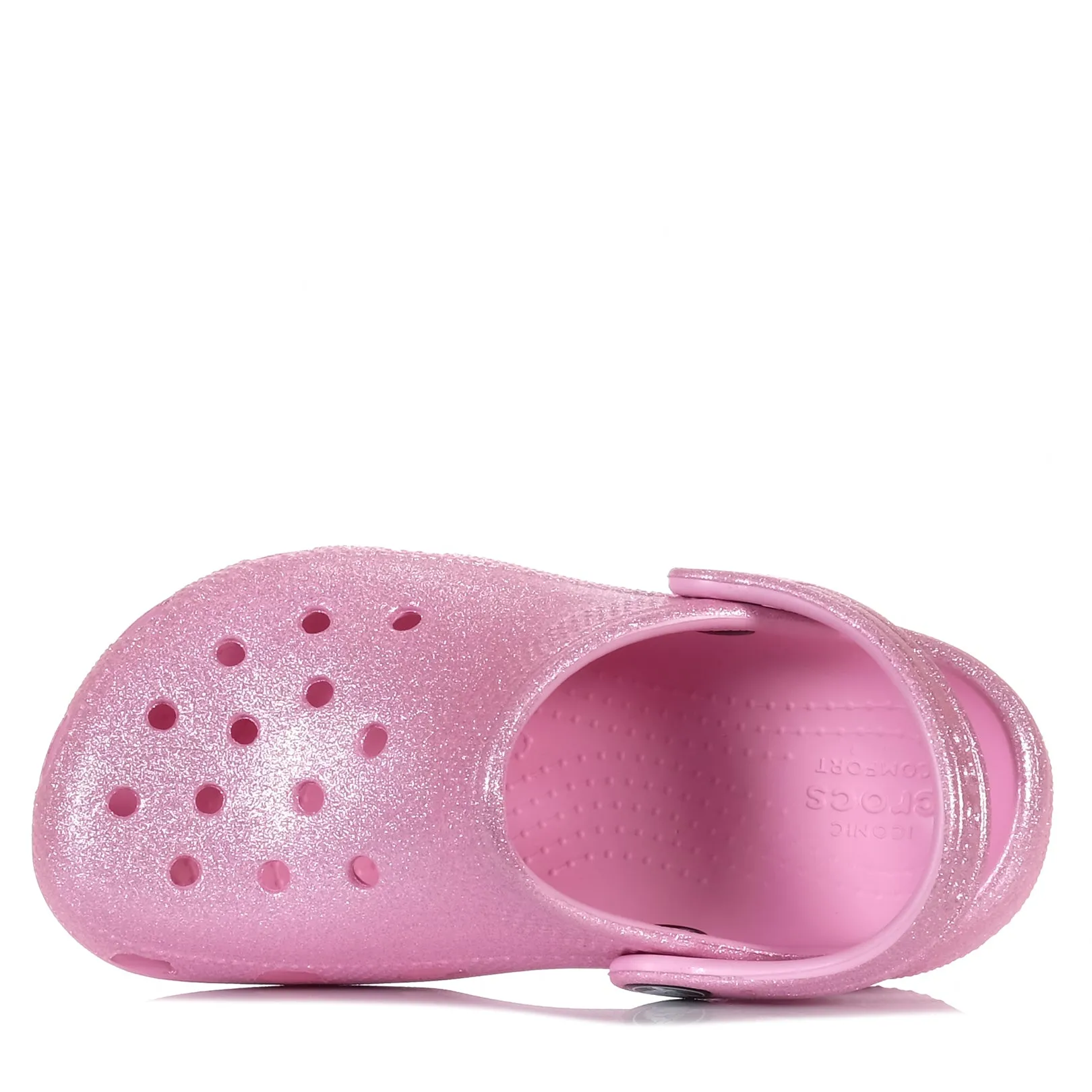 Crocs Kids Classic Glitter Pink Tweed