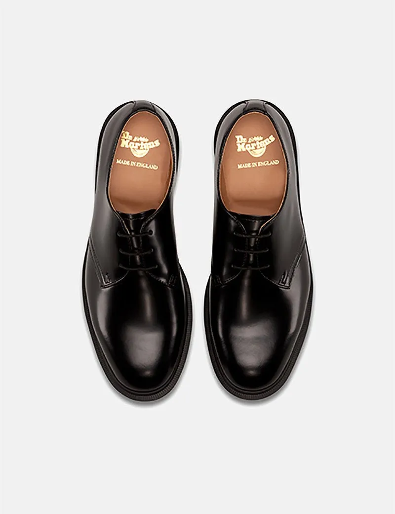 Dr Martens Archie (Made in England) - Black Polished Smooth