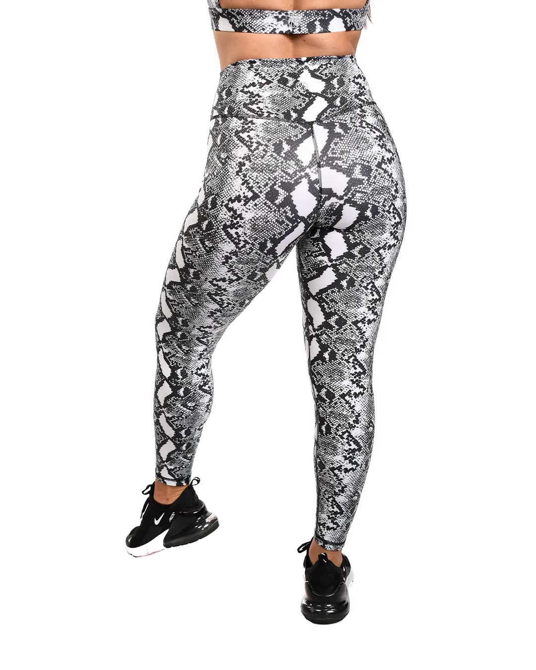 Effortless Vortex Classic Leggings - Monochrome Cobra