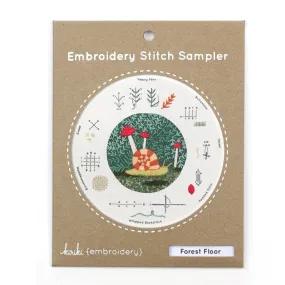 Embroidery Sampler Kit: Forest Floor | Beginner