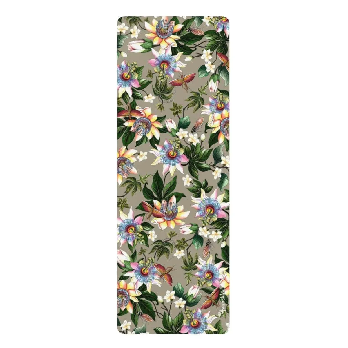 Floral Passion Rubber Yoga Mat