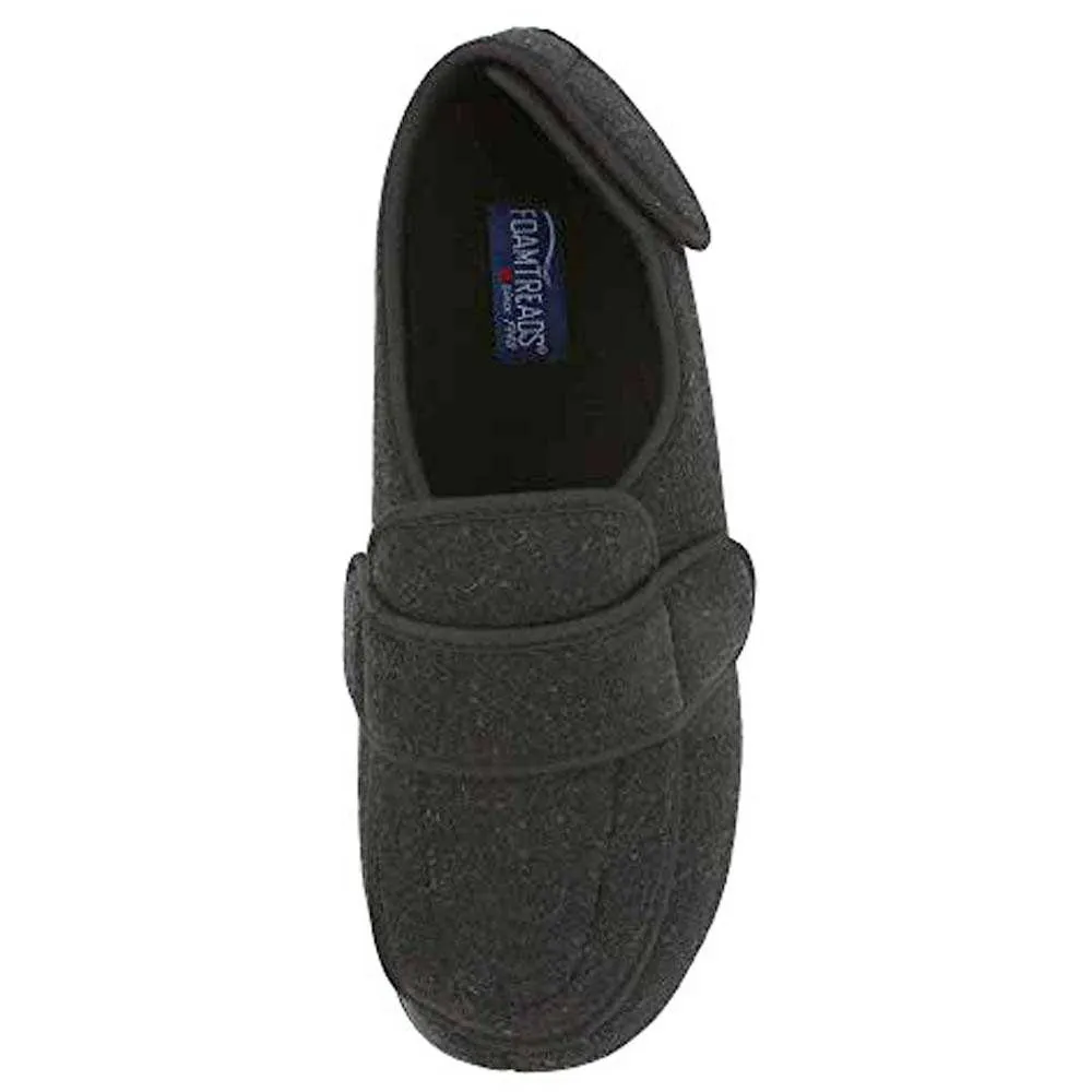 Foamtreads Physician Extra Wide Slipper Black (Men's)