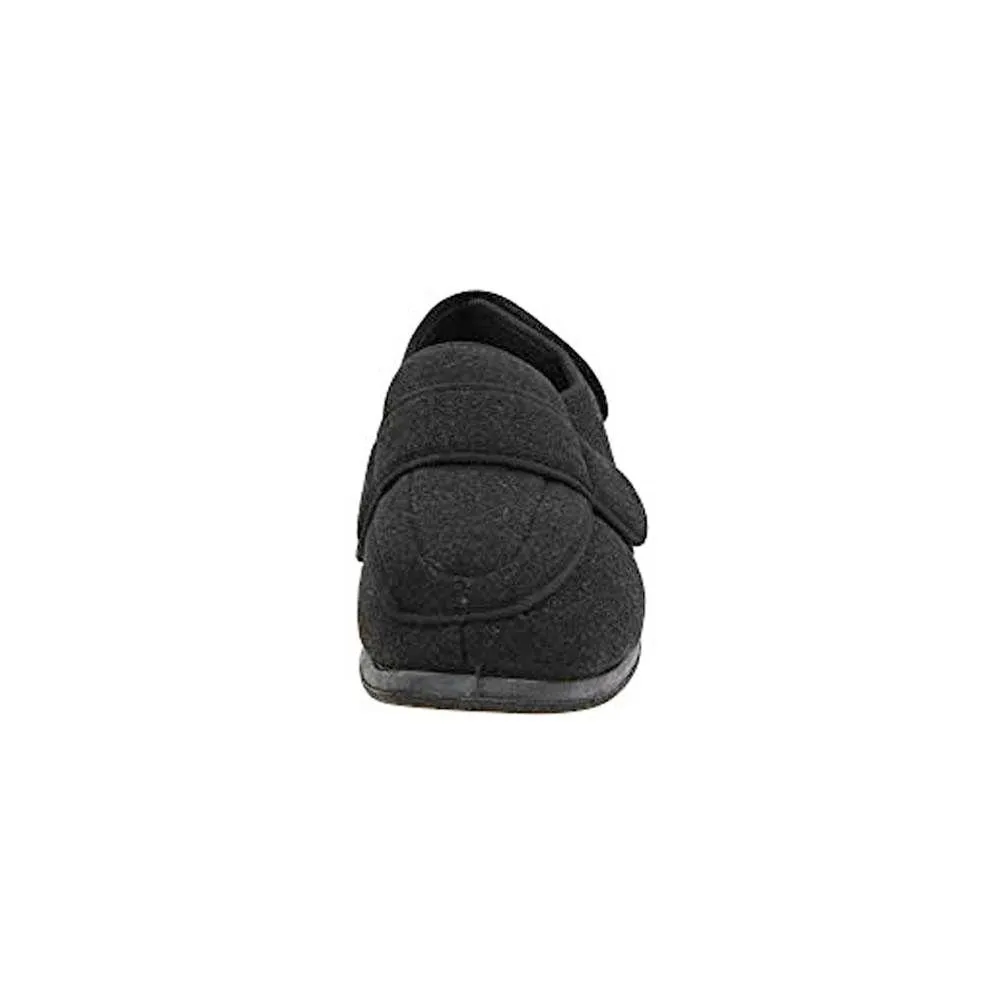 Foamtreads Physician Extra Wide Slipper Black (Men's)