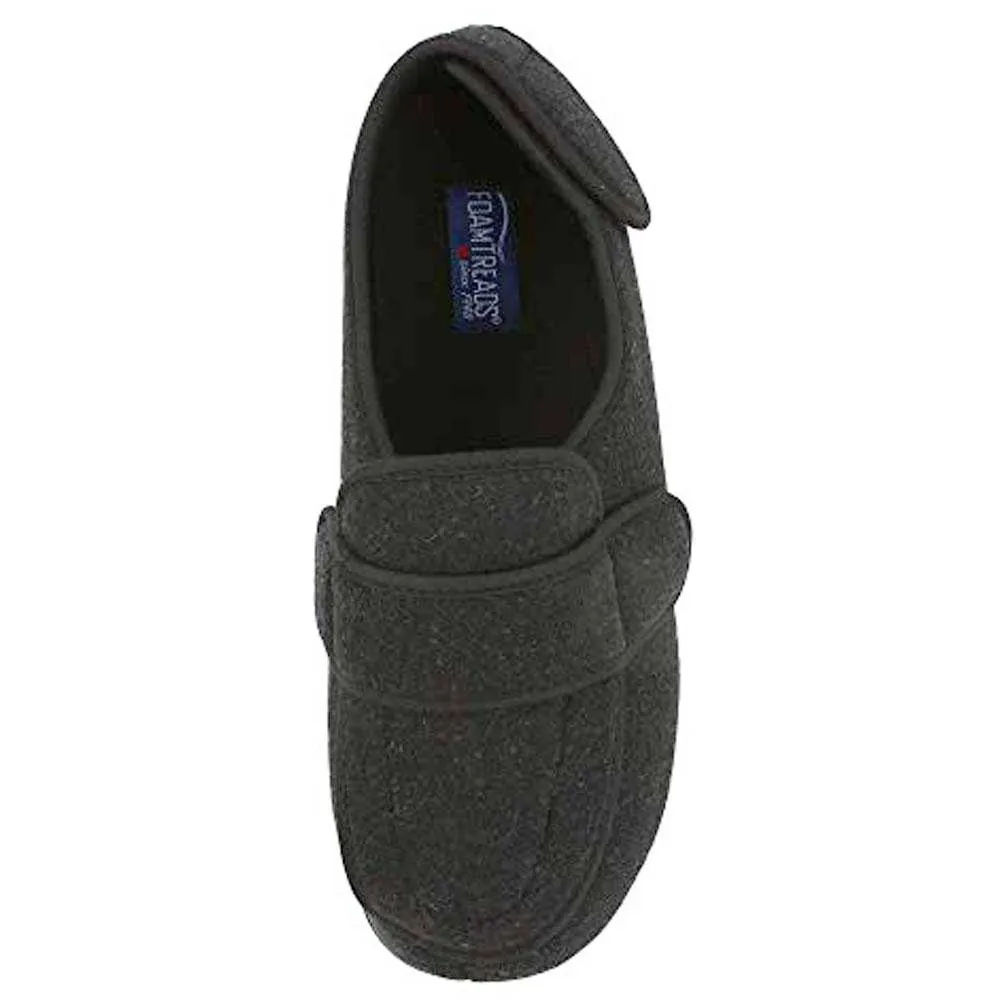 Foamtreads Physician Extra Wide Slipper Black (Women's)