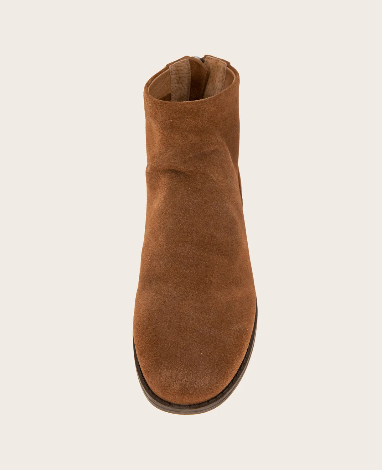 GENTLE SOULS - Emma Suede Zip Bootie