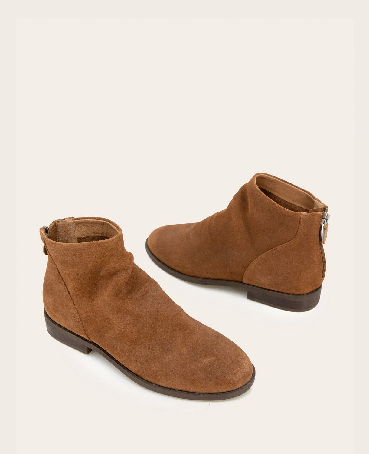 GENTLE SOULS - Emma Suede Zip Bootie