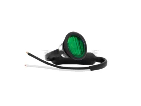 Green Round LED Bullet Marker Lights by LED Autolamps