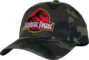 Jurassic Park Adjustable Camo Cap