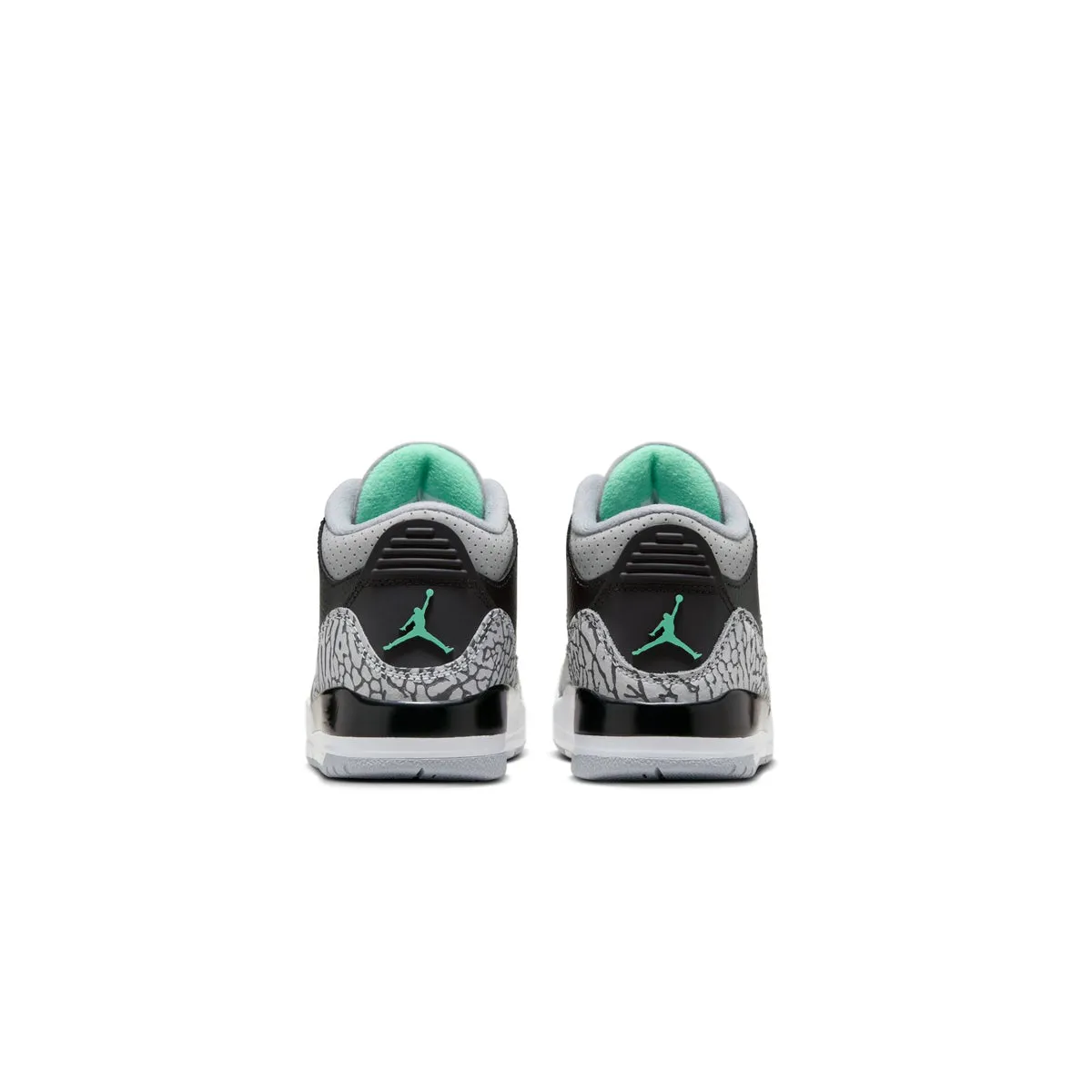 Kids Jordan 3 'Green Glow'