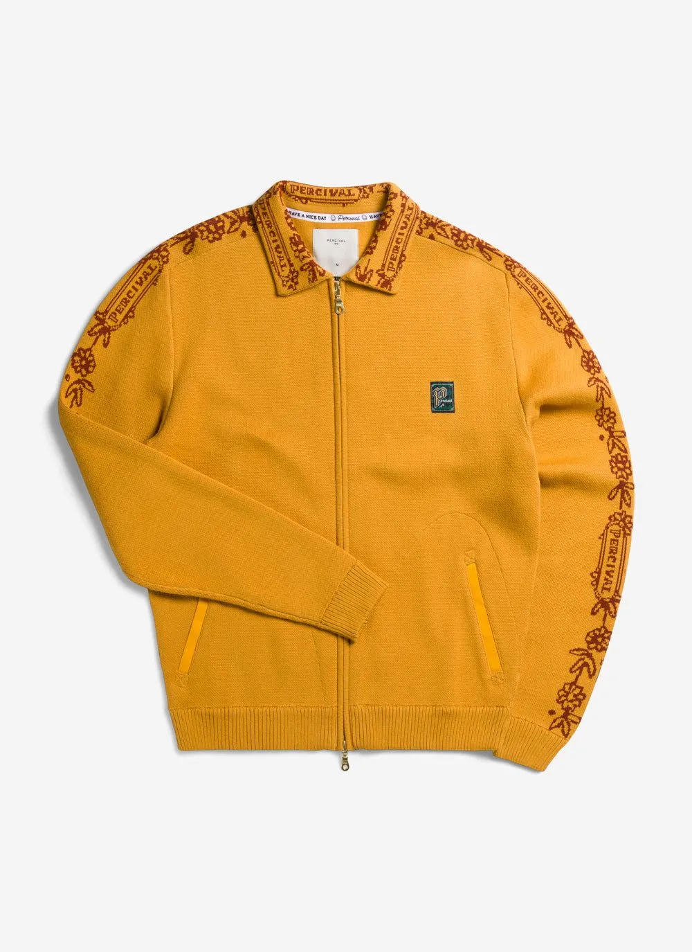 Library Jumper | Knitted Cotton | Mustard