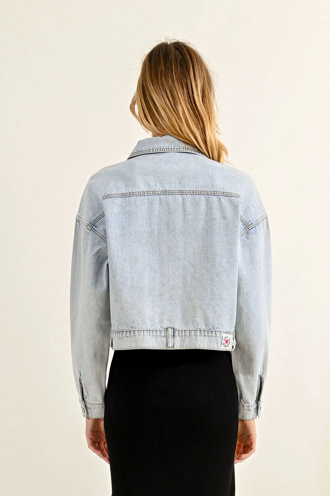 Lili Sidonio Light Blue Denim Jacket