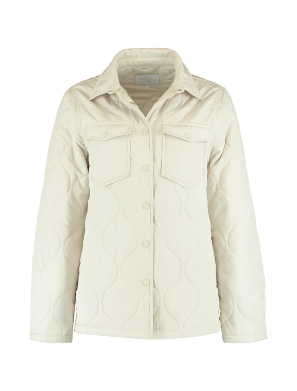 Mavis Ecru Puffer Jacket