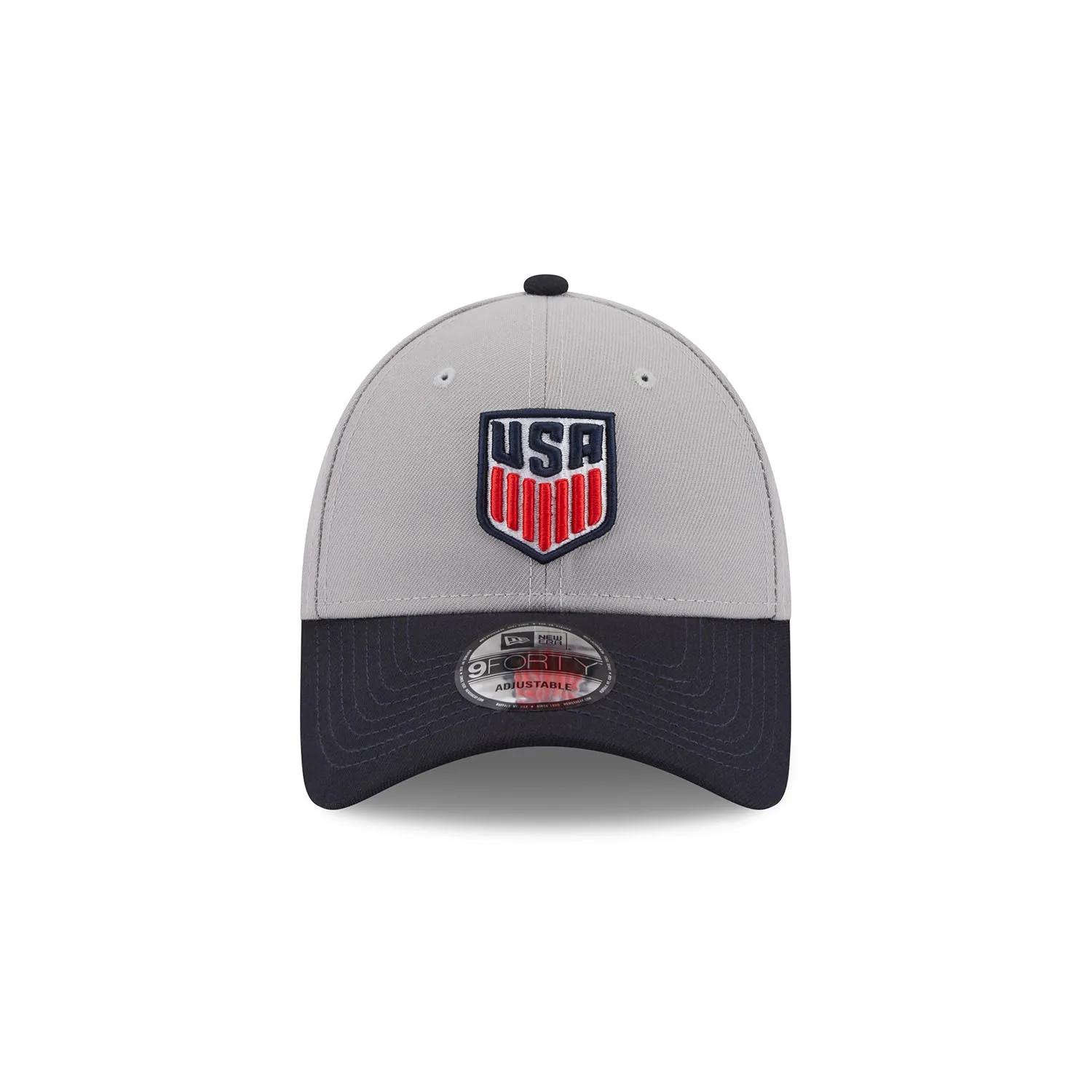 Men's New Era USMNT 9Forty League Grey/Navy Hat