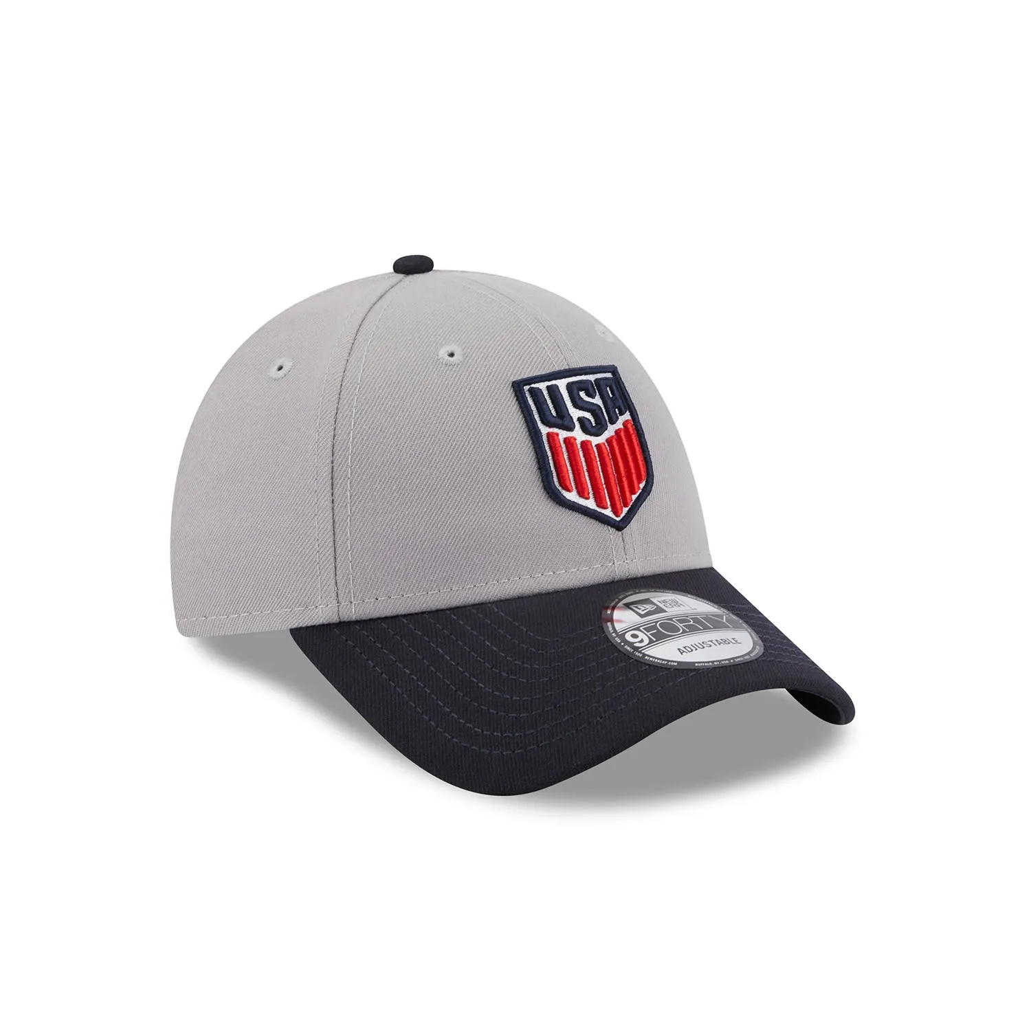 Men's New Era USMNT 9Forty League Grey/Navy Hat