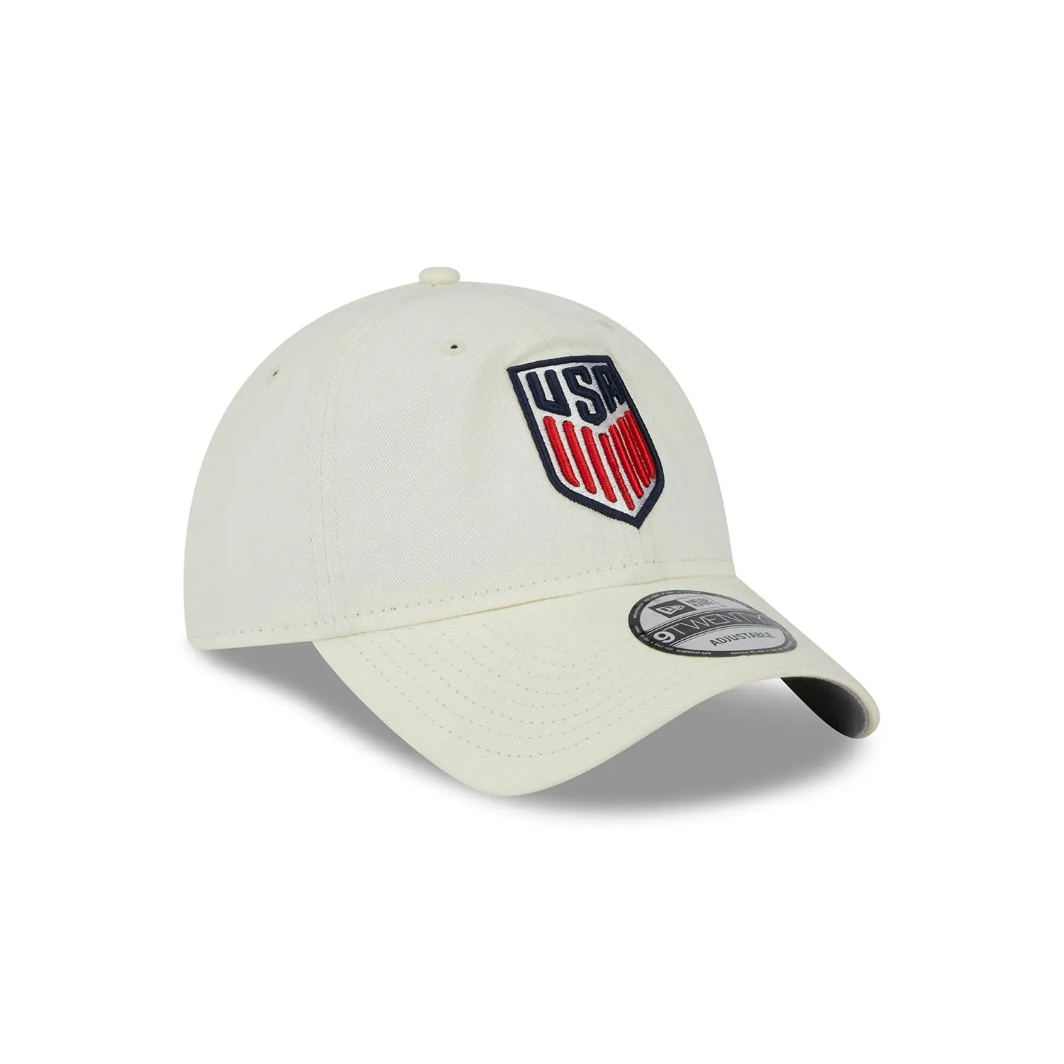 Men's New Era USMNT 9Twenty Classic Chalk White Hat