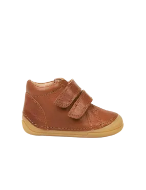 Mini Bootie Velcro - Cognac