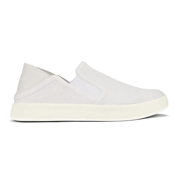 OluKai Women's Ki'Ihele Sneaker - Bright White