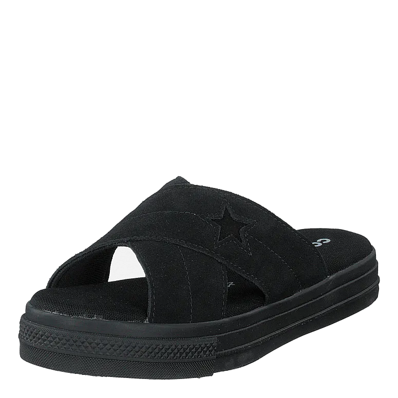 One Star Sandal Black/black/black