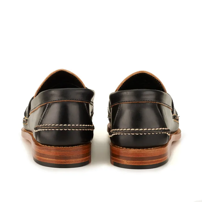 Pinch Penny Loafers - Black Shell Cordovan