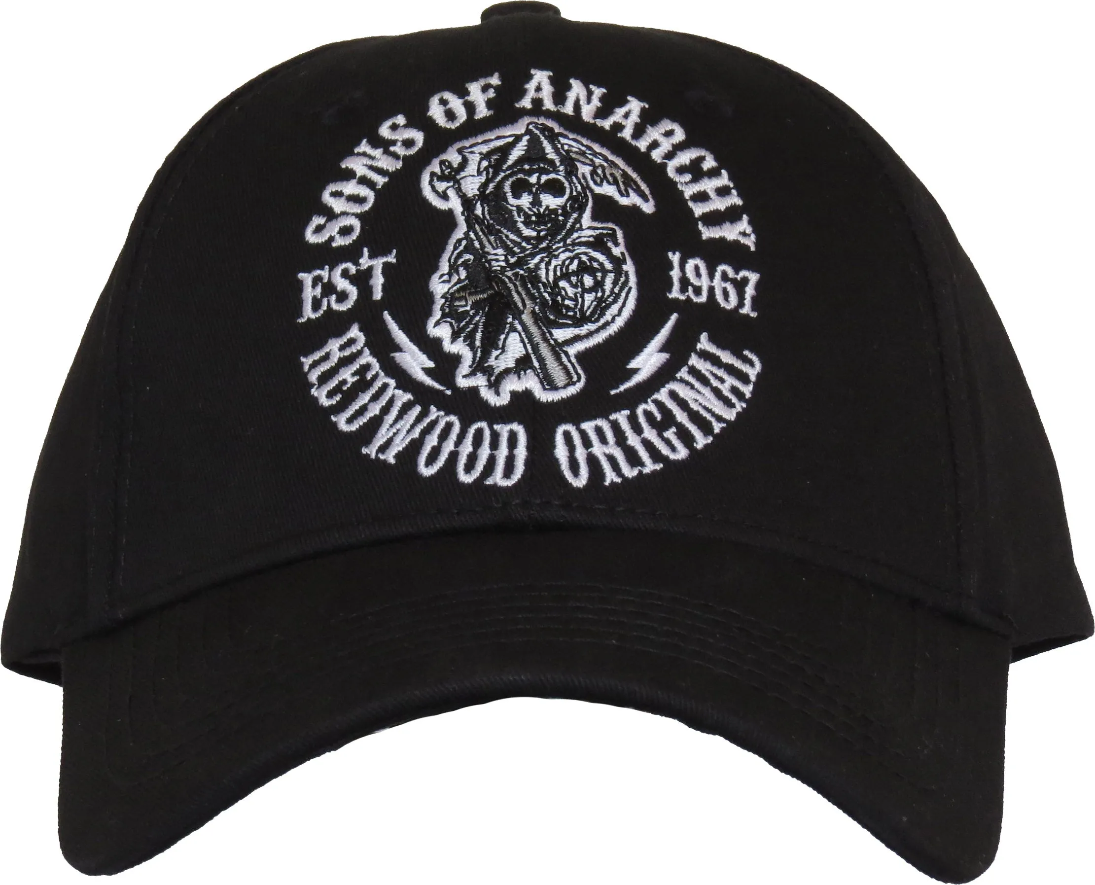 Sons Of Anarchy Redwood Black Baseball Cap