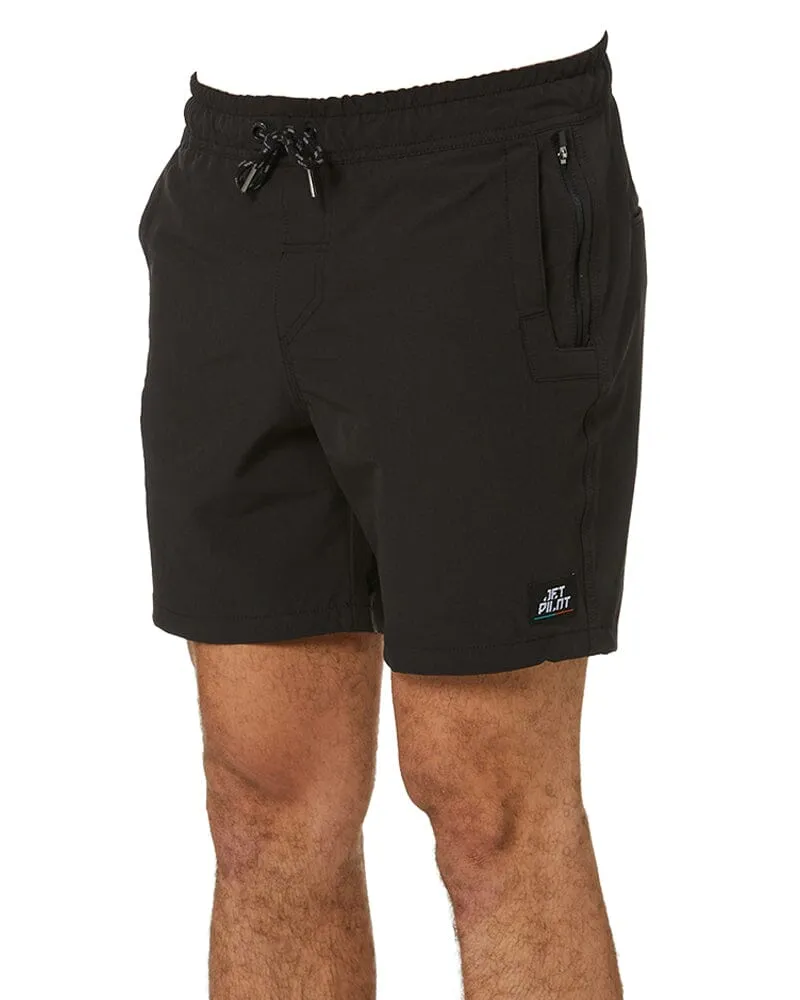 Tradies Hybrid Jetlite Shorts Value Pack - Black